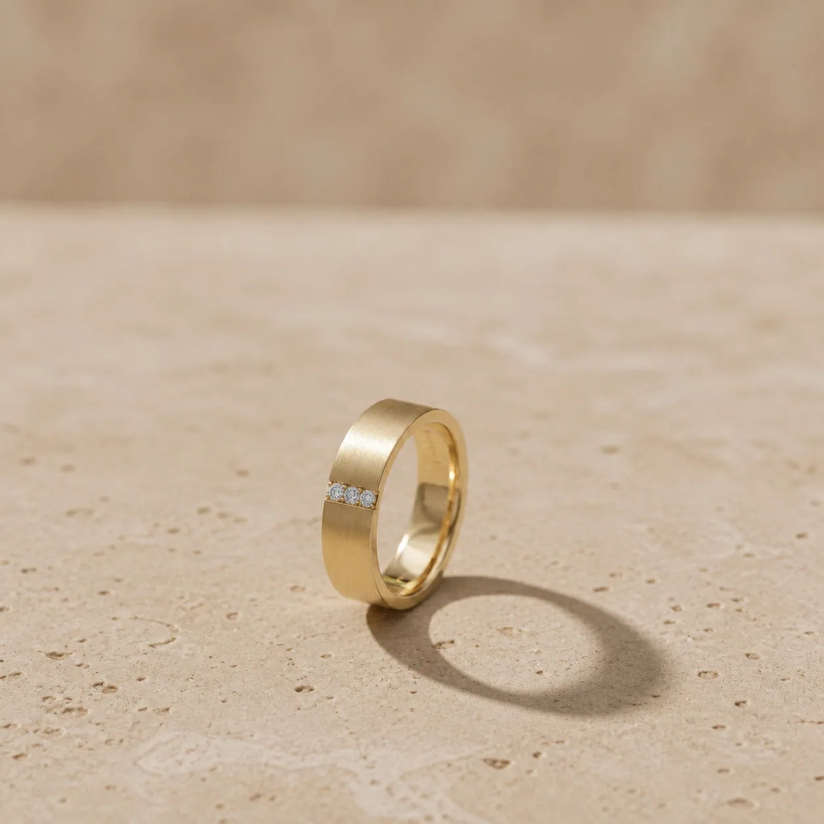 0.10 CTW Round Lab-Grown Diamond Channel-Set Men’s Wedding Band
