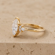 1.5 CT Marquise Lab-Grown Diamond Engagement Ring
