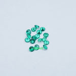 Load image into Gallery viewer, Round lab grown emerald melee
