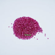 Round melee lab grown ruby