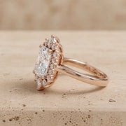 2.5 CT Radiant Lab-Grown Diamond Engagement Ring