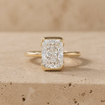 2 CT Radiant Lab-Grown Diamond Engagement Ring