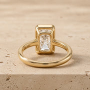2 CT Radiant Lab-Grown Diamond Engagement Ring