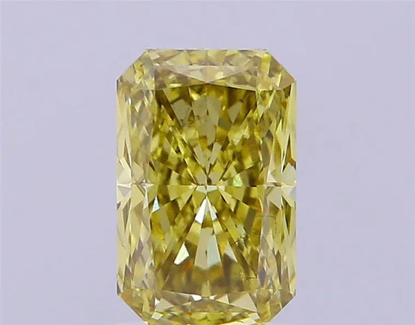 2.04ct Radiant Lab Grown Diamond (Colour Fancy Intense Yellow, Clarity VS2, IGI Certified)