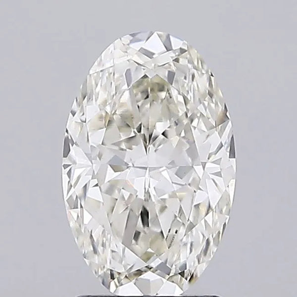 2.14ct Oval Lab Grown Diamond (Colour I, Clarity VS1, IGI Certified)