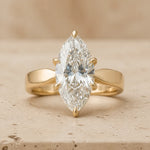 3 CT Marquise Lab-Grown Diamond Engagement Ring