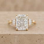 3 CT Radiant Lab-Grown Diamond Engagement Ring