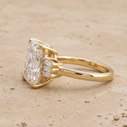 3 CT Radiant Lab-Grown Diamond Engagement Ring
