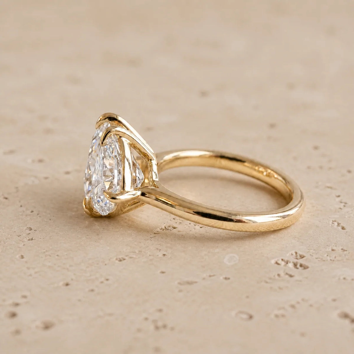 3 CT Trillion Lab-Grown Diamond Toi et Moi Ring