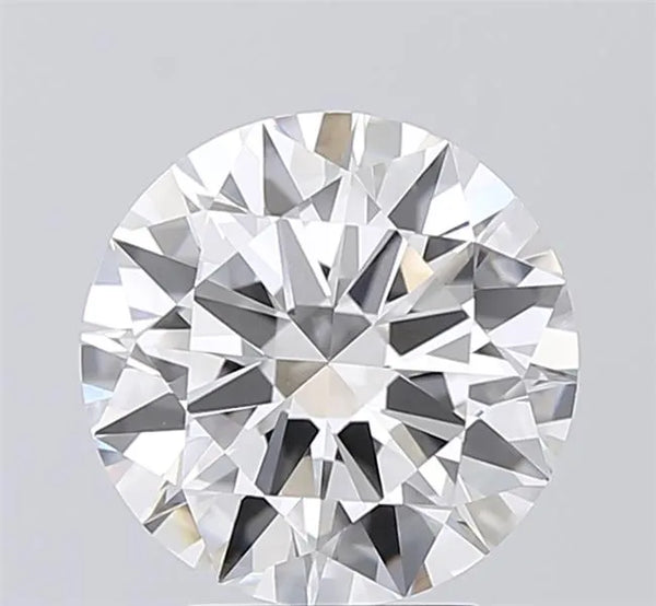 3.00ct Round Lab Grown Diamond (Colour E, Clarity VVS2, Cut EX, IGI Certified)