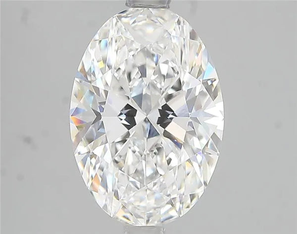 3.01ct Oval Lab Grown Diamond (Colour E, Clarity VVS1, IGI Certified)