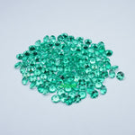 Load image into Gallery viewer, Round lab grown emerald melee
