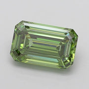 4.46ct Emerald Lab Grown Diamond (Colour Fancy Vivid Green, Clarity VVS2, IGI Certified)