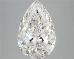 4.78ct Pear Lab Grown Diamond (Colour E, Clarity VVS2, IGI Certified)