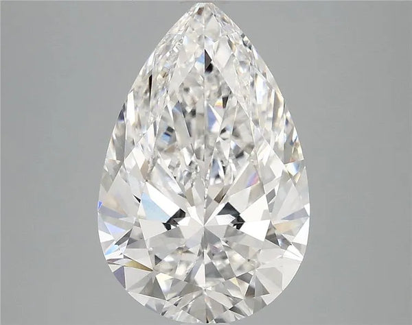 4.78ct Pear Lab Grown Diamond (Colour E, Clarity VVS2, IGI Certified)