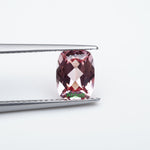 Load image into Gallery viewer, Antique cushion lab grown champagne sapphire
