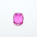 Load image into Gallery viewer, Antique cushion lab grown hot pink sapphire
