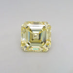 Load image into Gallery viewer, Asscher lab grown yellow diamond
