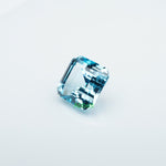 Load image into Gallery viewer, Asscher lab grown santa maria sapphire
