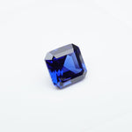 Load image into Gallery viewer, Asscher lab grown blue sapphire
