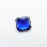 Load image into Gallery viewer, Asscher lab grown blue sapphire
