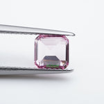 Load image into Gallery viewer, Asscher lab grown champagne sapphire
