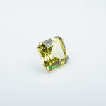 Load image into Gallery viewer, Asscher lab grown yellow sapphire
