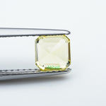 Load image into Gallery viewer, Asscher lab grown yellow sapphire
