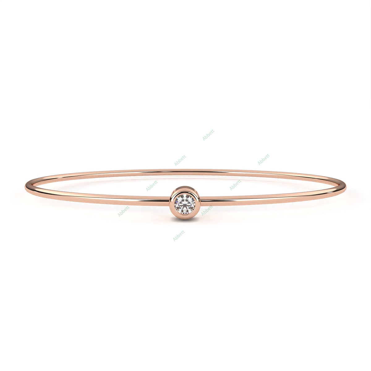 Bezel Bangle Bracelet BAFA1429