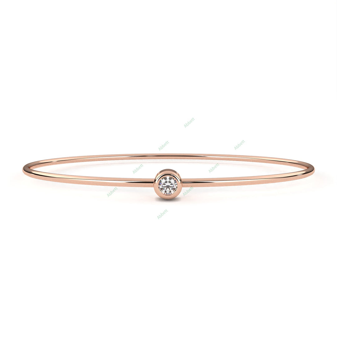 Round Fashion Bangles Bracelet BAFA1429