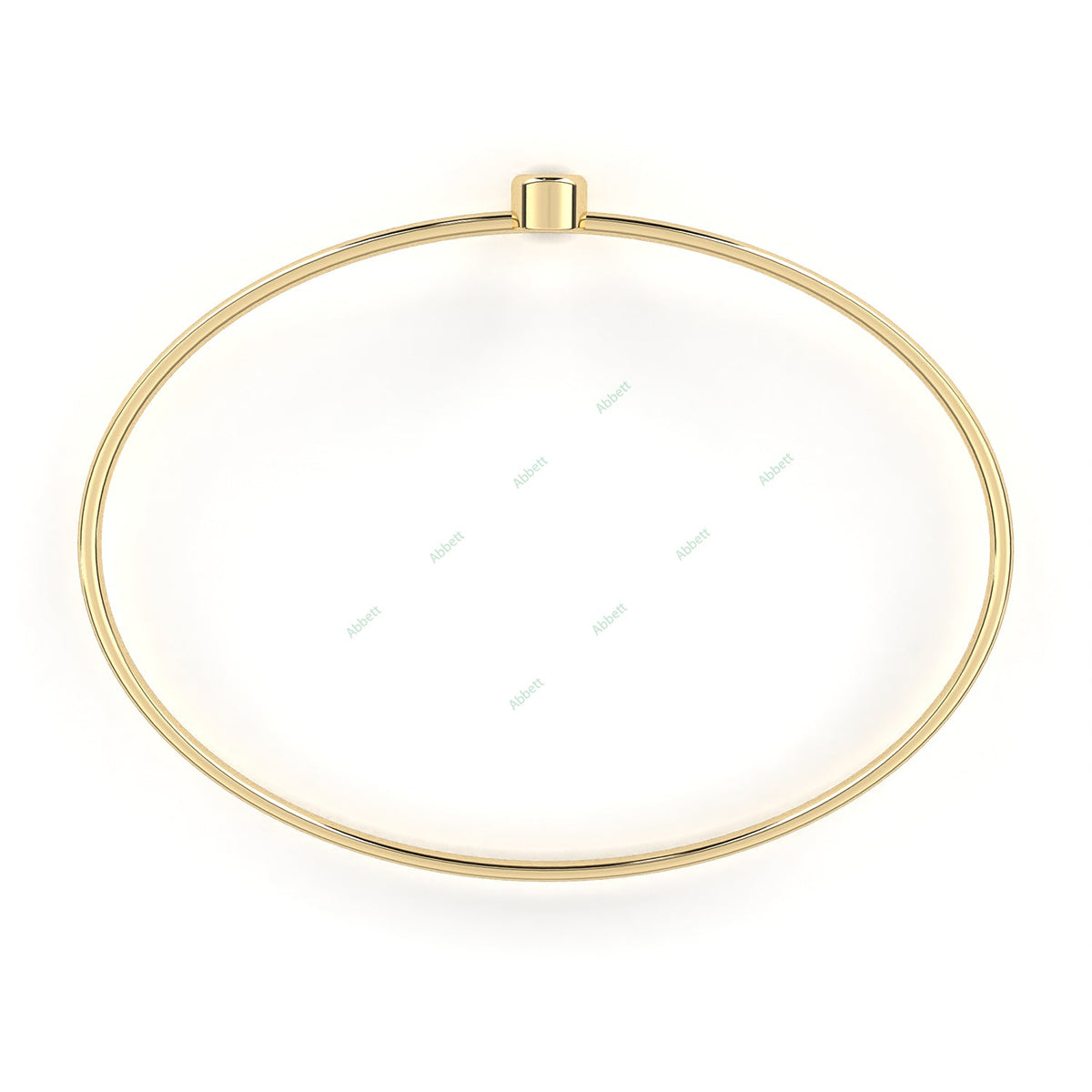 Bezel Bangle Bracelet BAFA1429