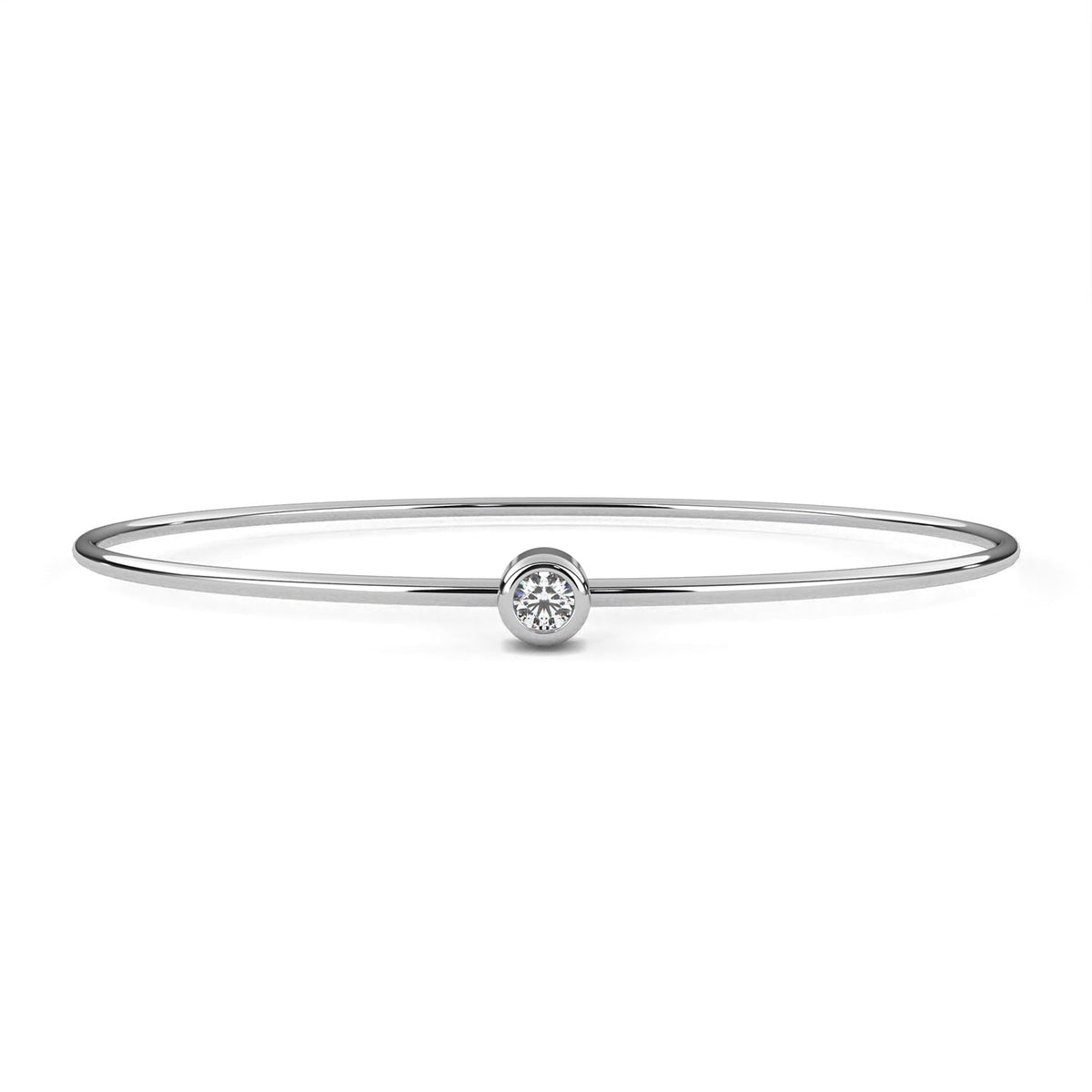 Bezel Bangle Bracelet BAFA1429