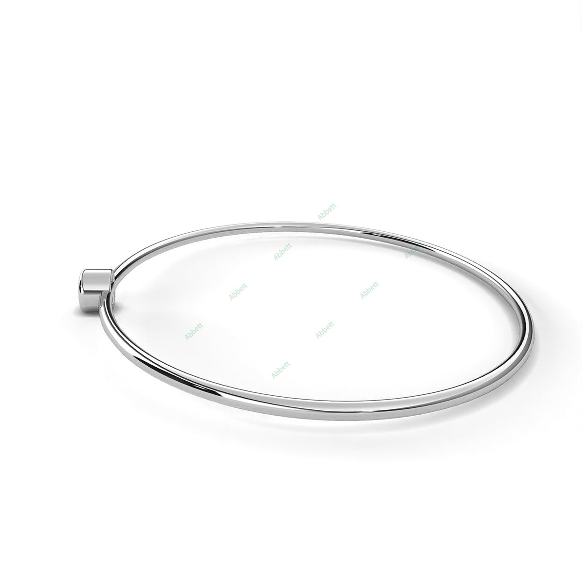 Bezel Bangle Bracelet BAFA1429