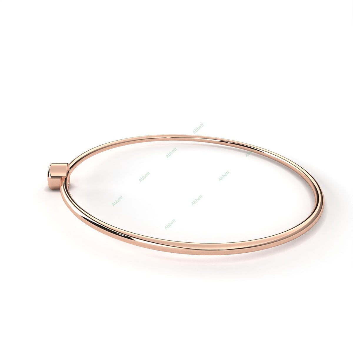 Bezel Bangle Bracelet BAFA1429