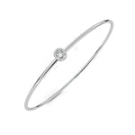 Load image into Gallery viewer, Bezel Bangle Bracelet BAFA1429