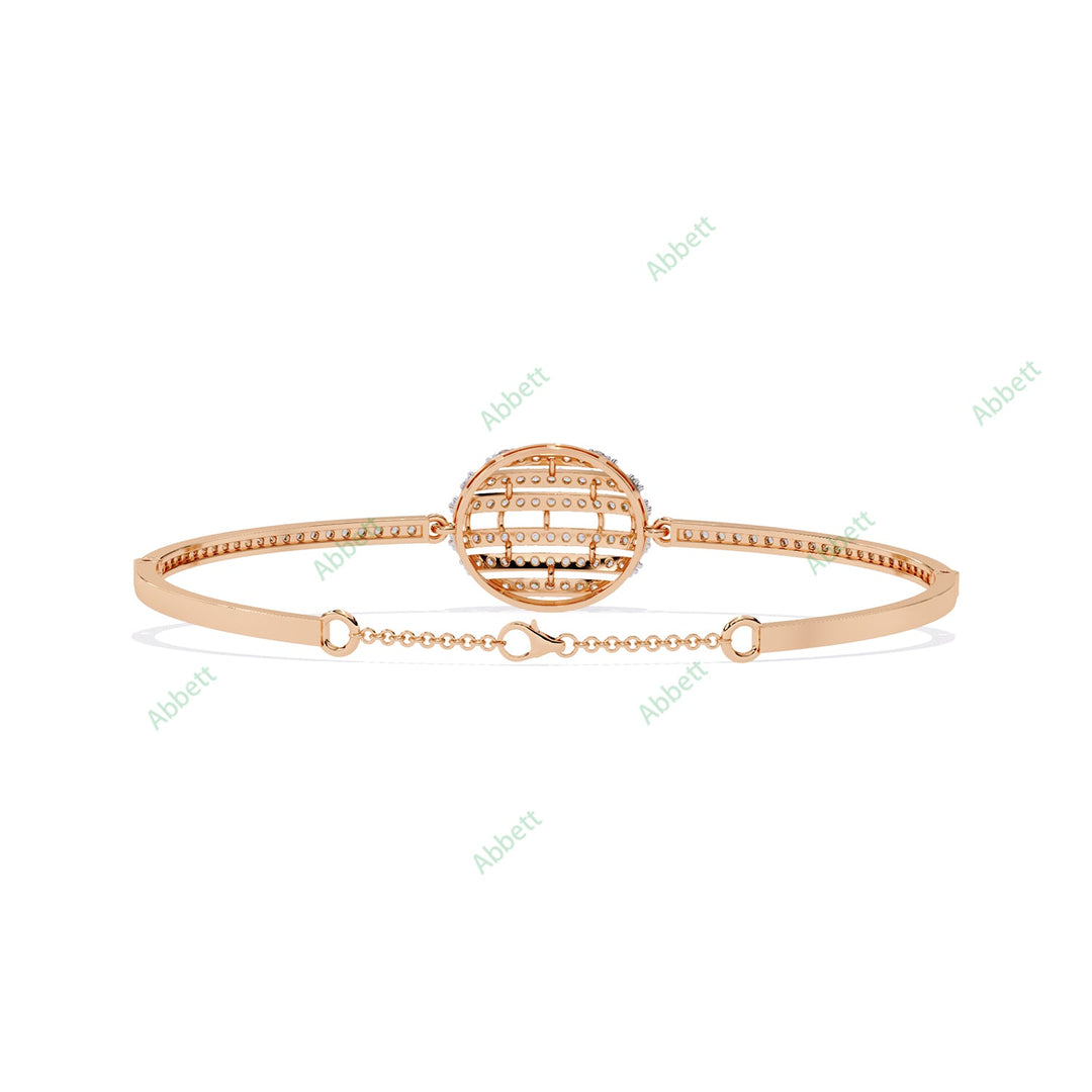 Round Fashion Bangles Bracelet BAFA1437