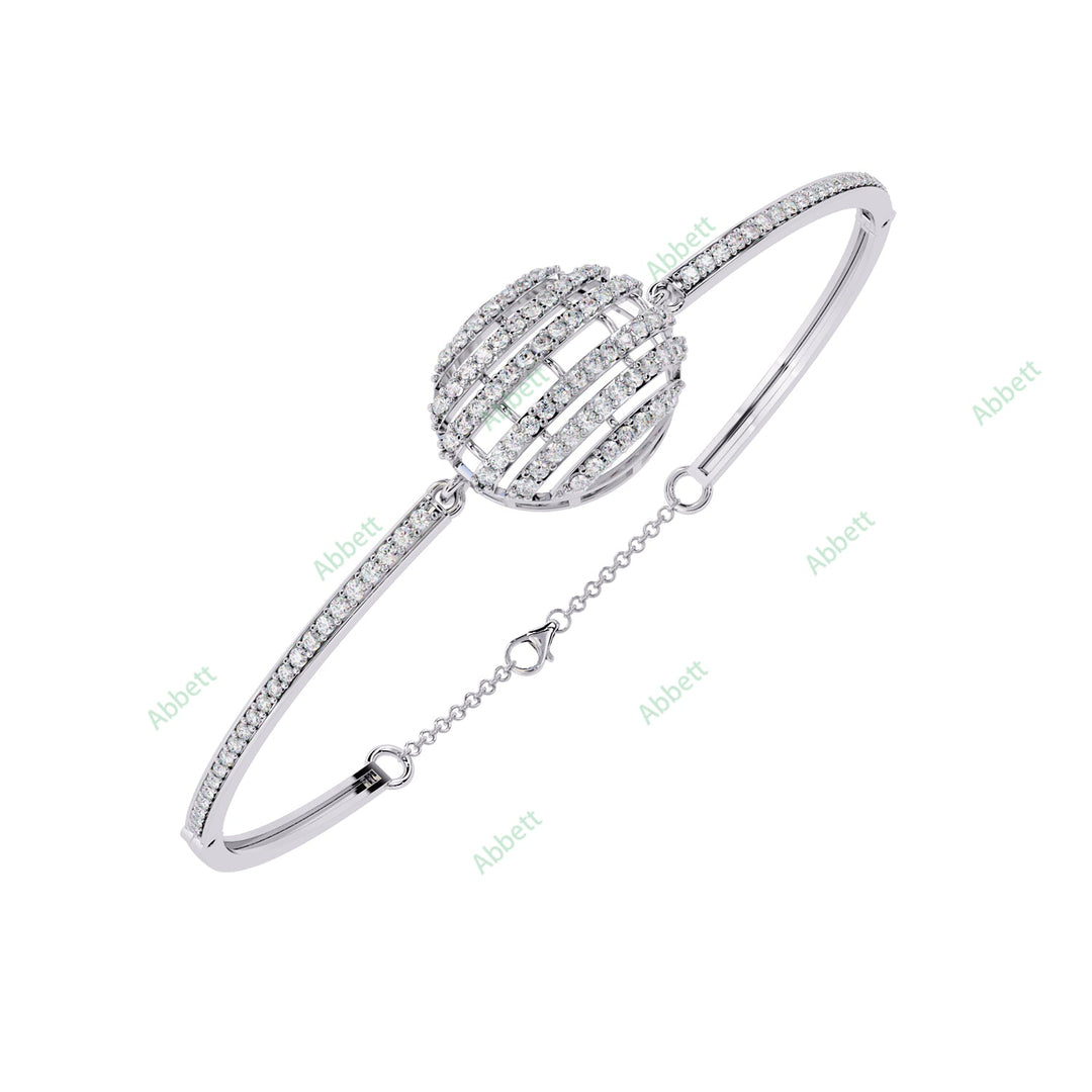 Round Fashion Bangles Bracelet BAFA1437