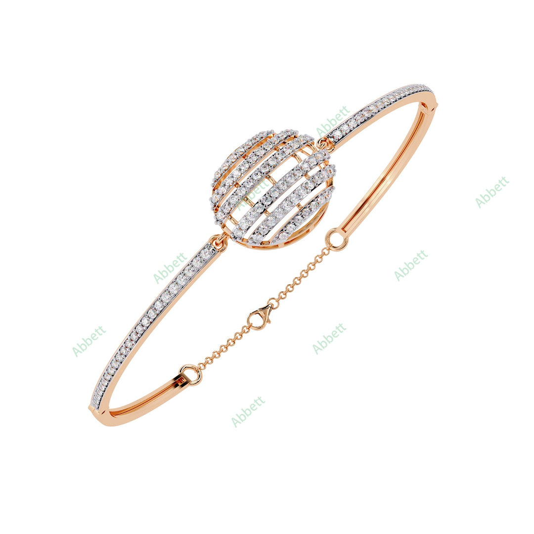 Round Fashion Bangles Bracelet BAFA1437