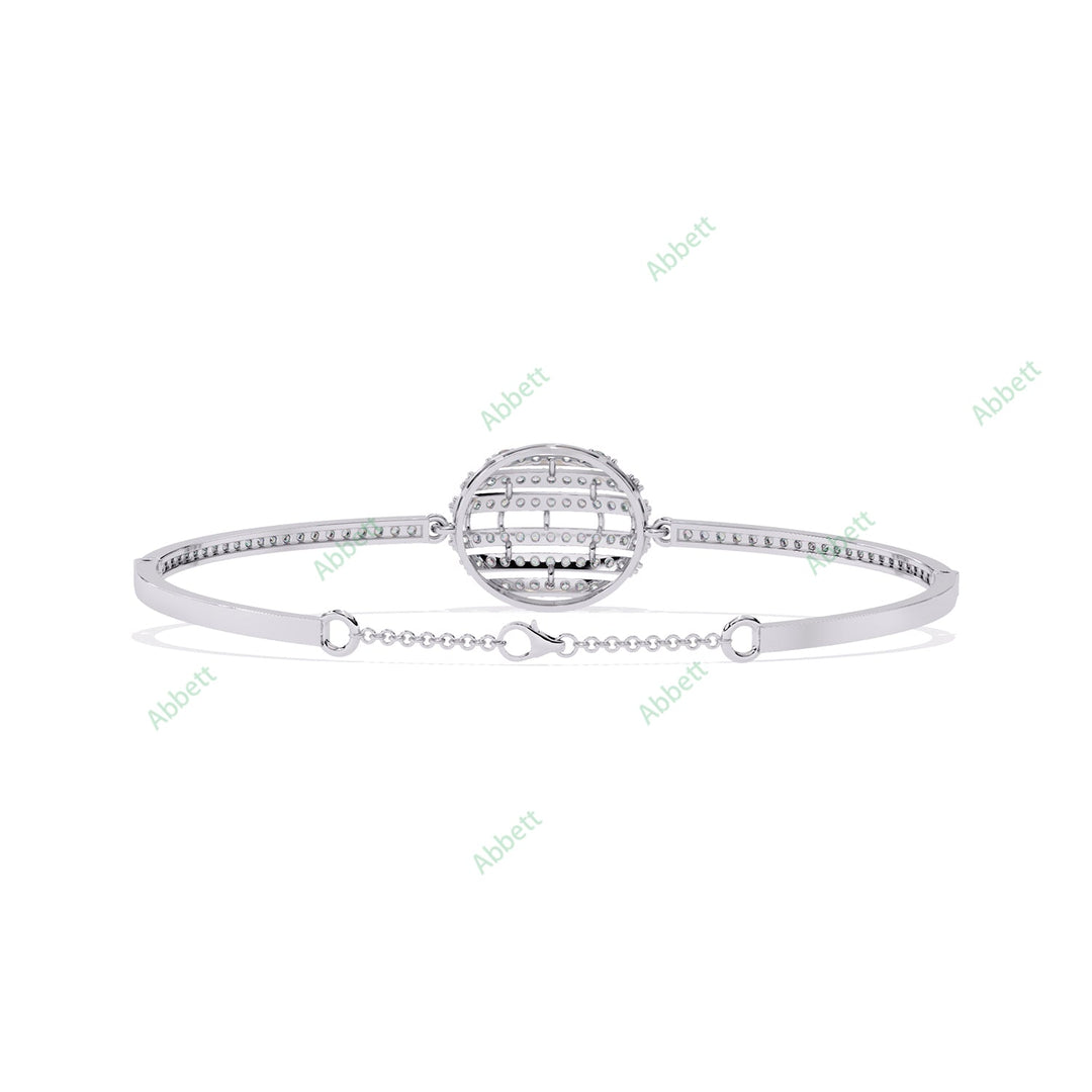 Round Fashion Bangles Bracelet BAFA1437
