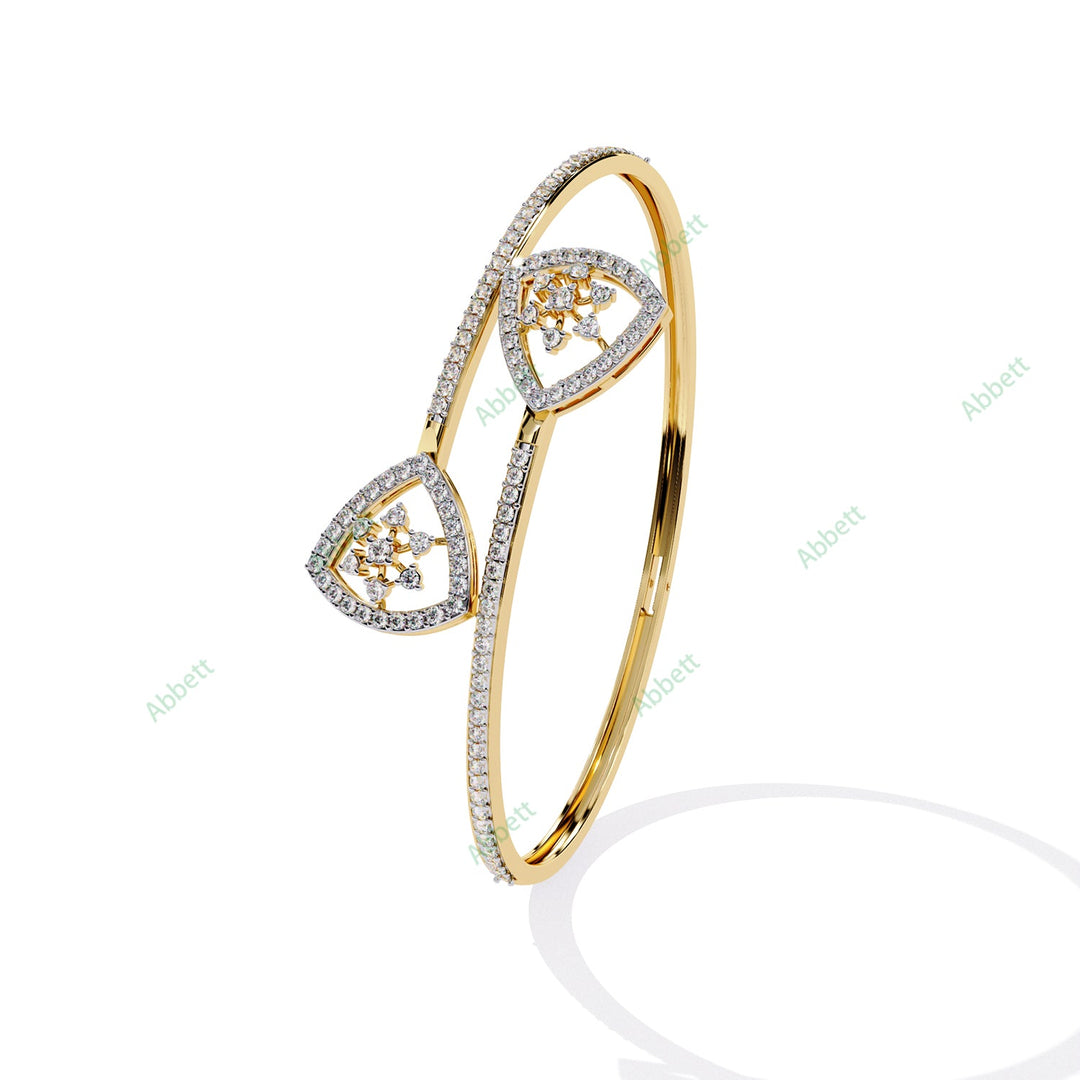 Round Fashion Bangles Bracelet BAFA1444