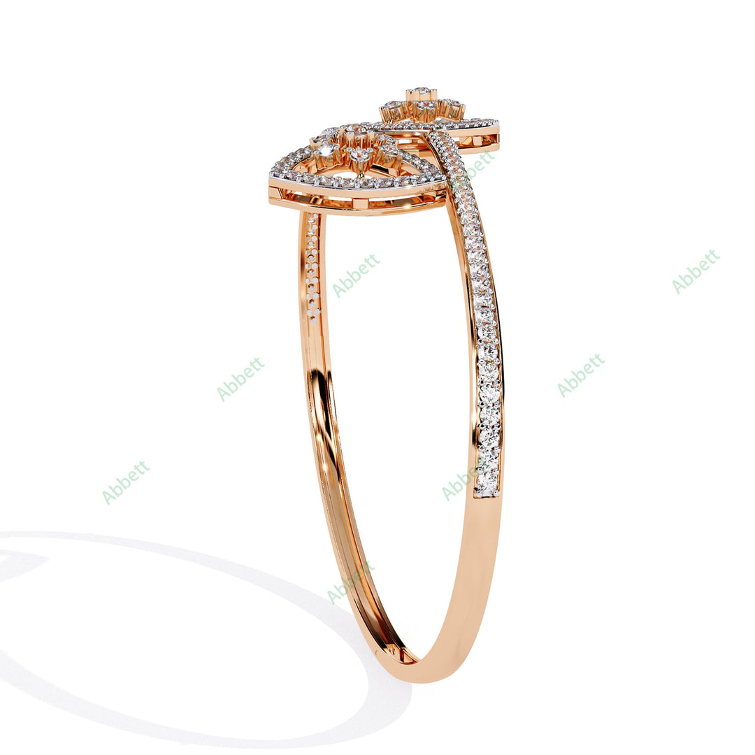 Round Fashion Bangles Bracelet BAFA1444