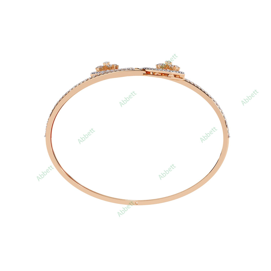 Round Fashion Bangles Bracelet BAFA1444