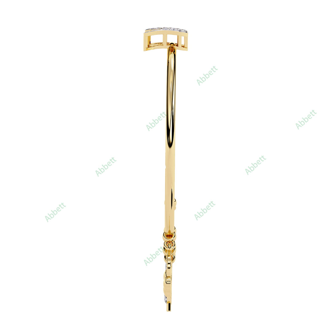 Round Fashion Bangles Bracelet BAFA1449