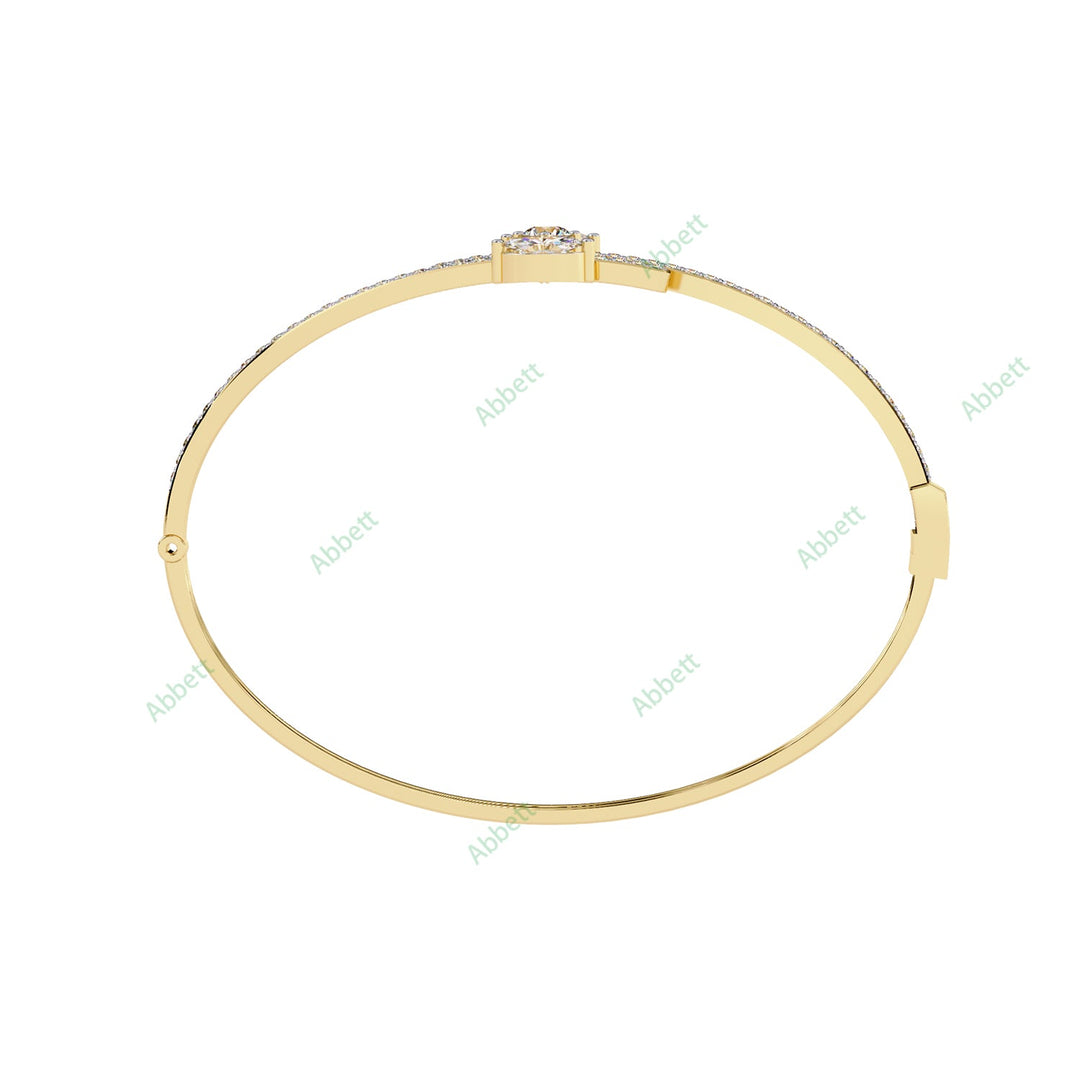 Round Fashion Bangles Bracelet BAFA1464