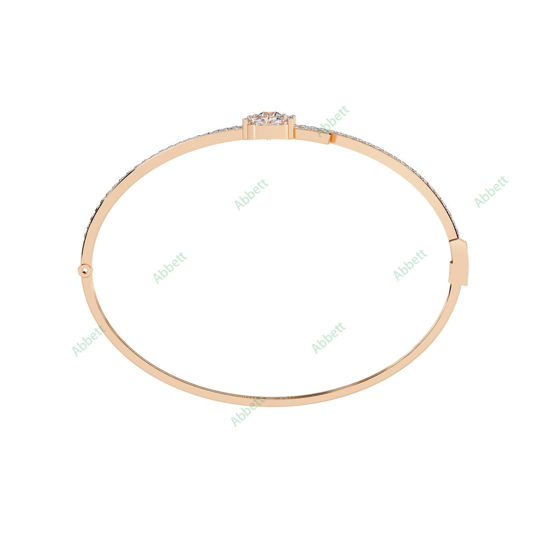 Round Fashion Bangles Bracelet BAFA1464