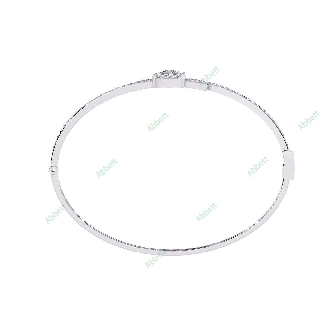 Round Fashion Bangles Bracelet BAFA1464