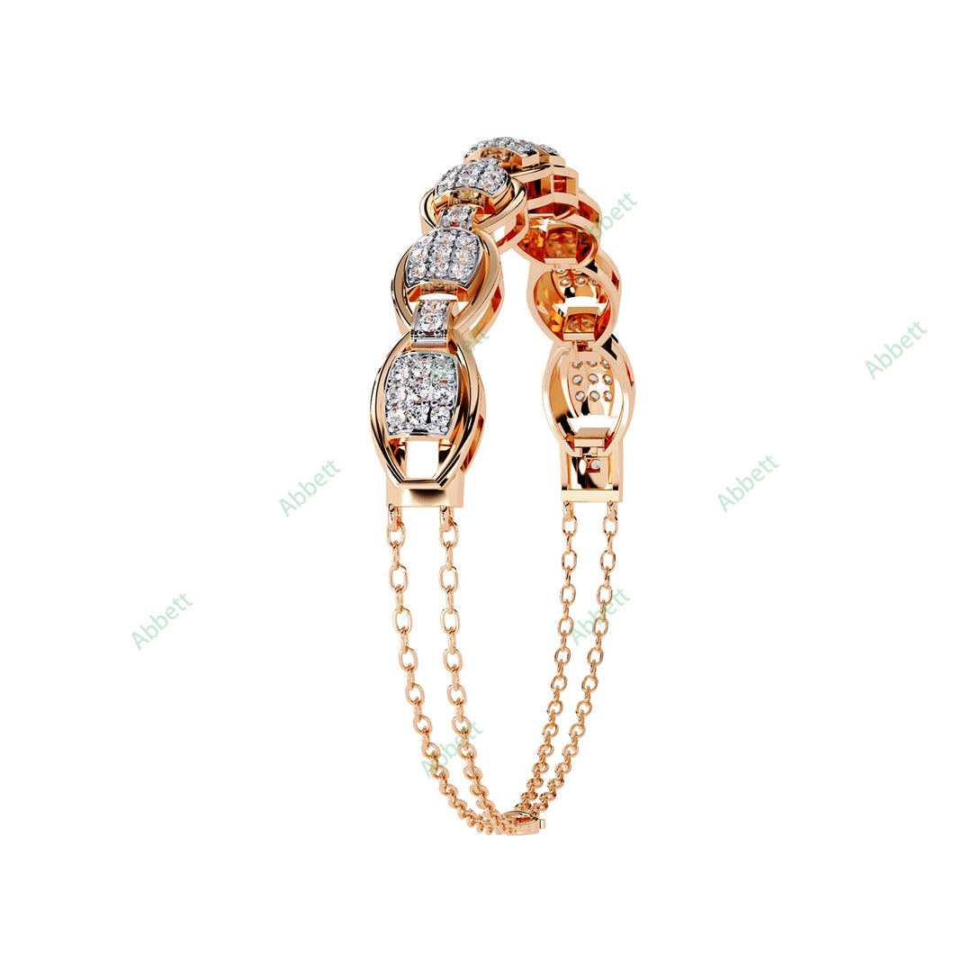 Round Fashion Bangles Bracelet BAFA1465