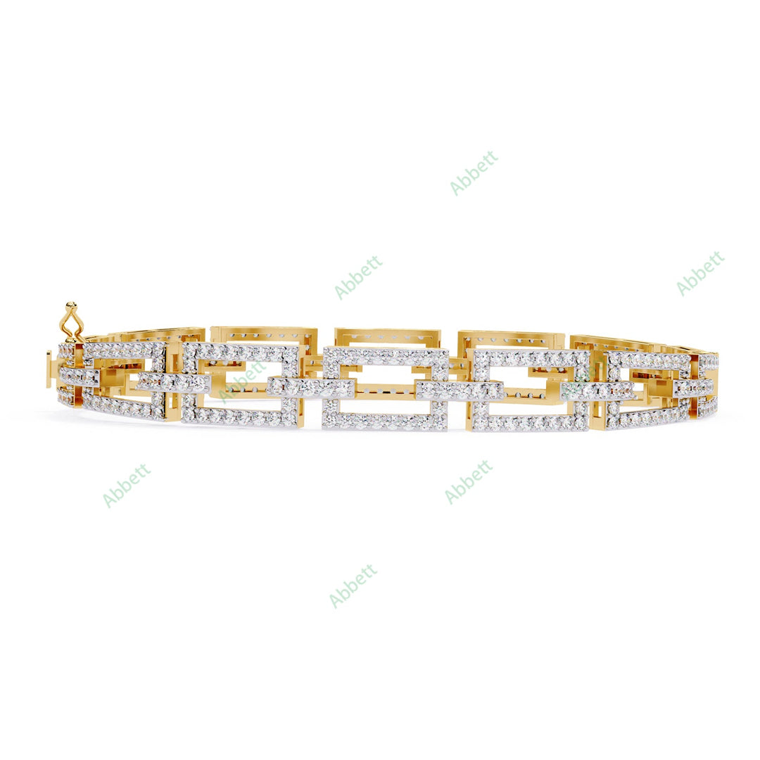 Round Fashion Bangles Bracelet BAFA1472