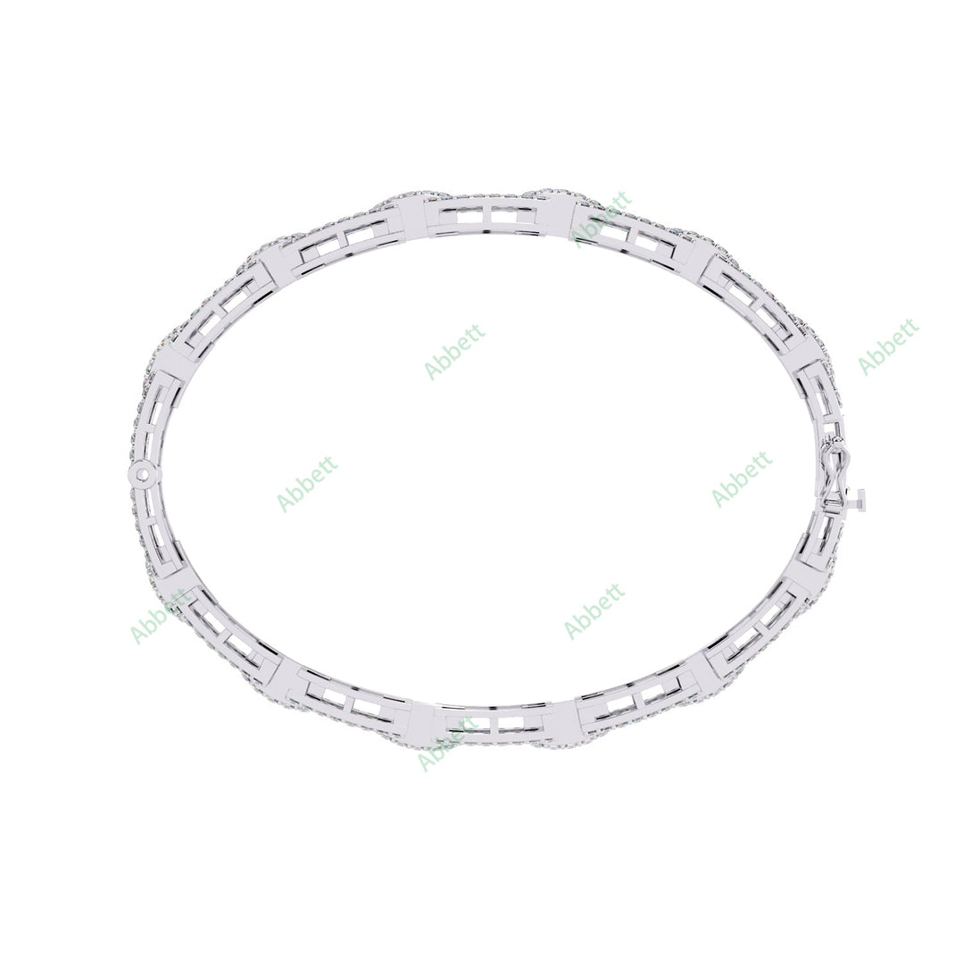 Round Fashion Bangles Bracelet BAFA1472