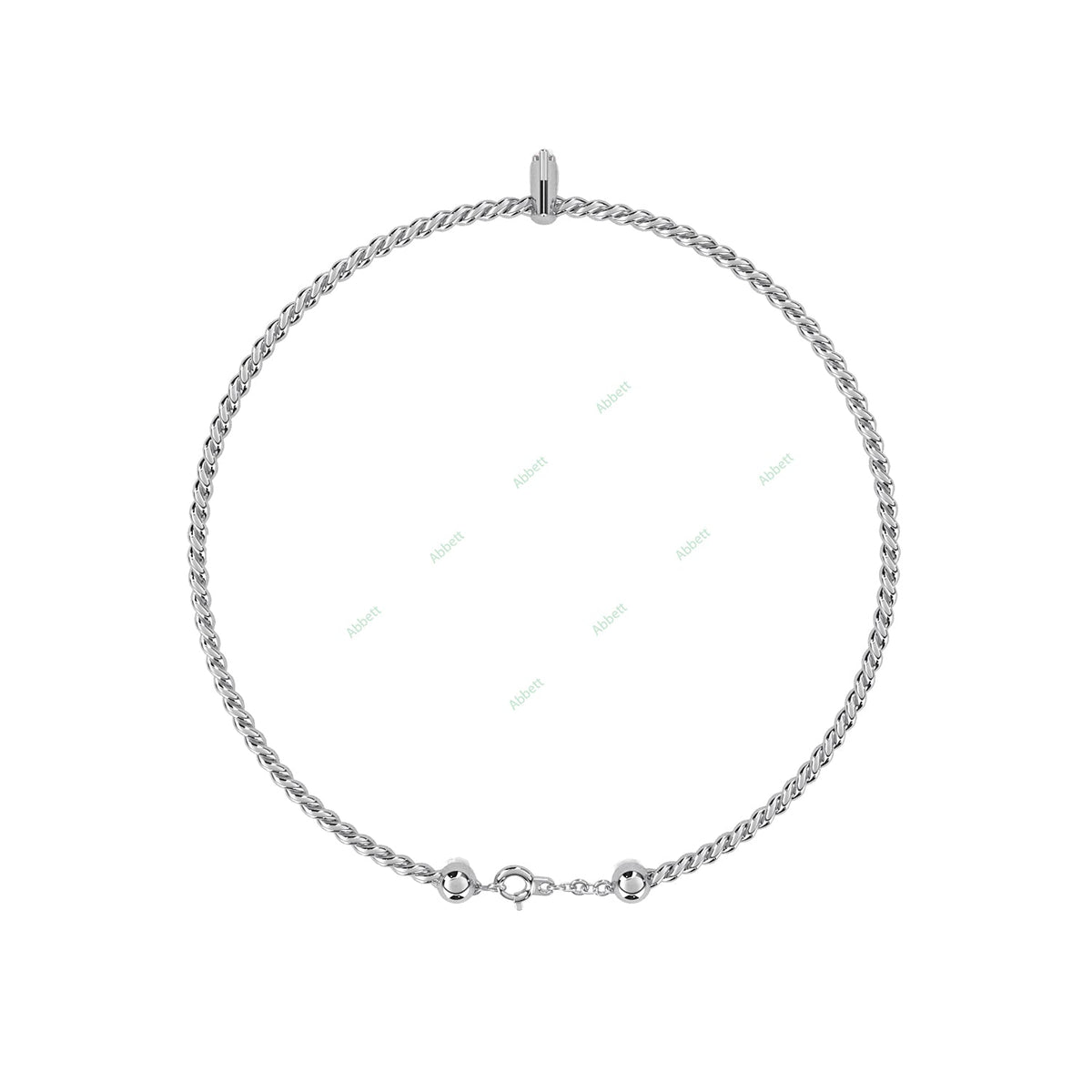 Solitaire Bangle Bracelet BASO1412